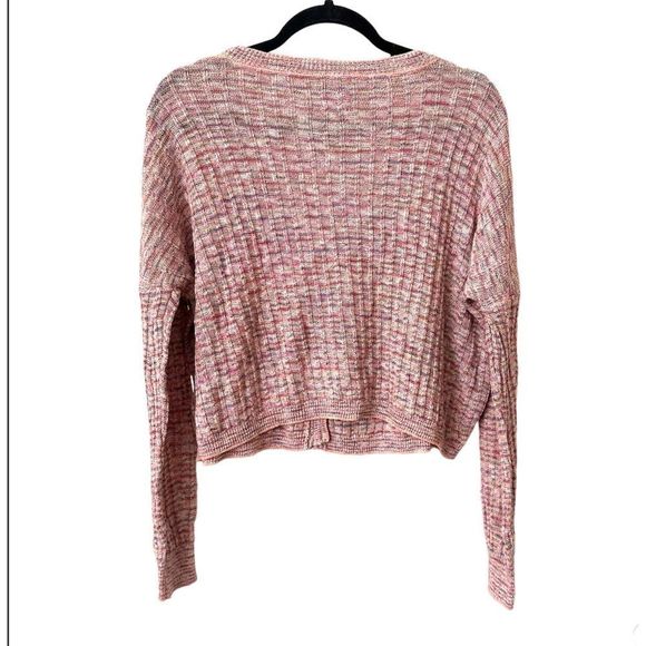 SAYLOR Tiggy Rainbow Rib Cardigan Sz M - Picture 3 of 4